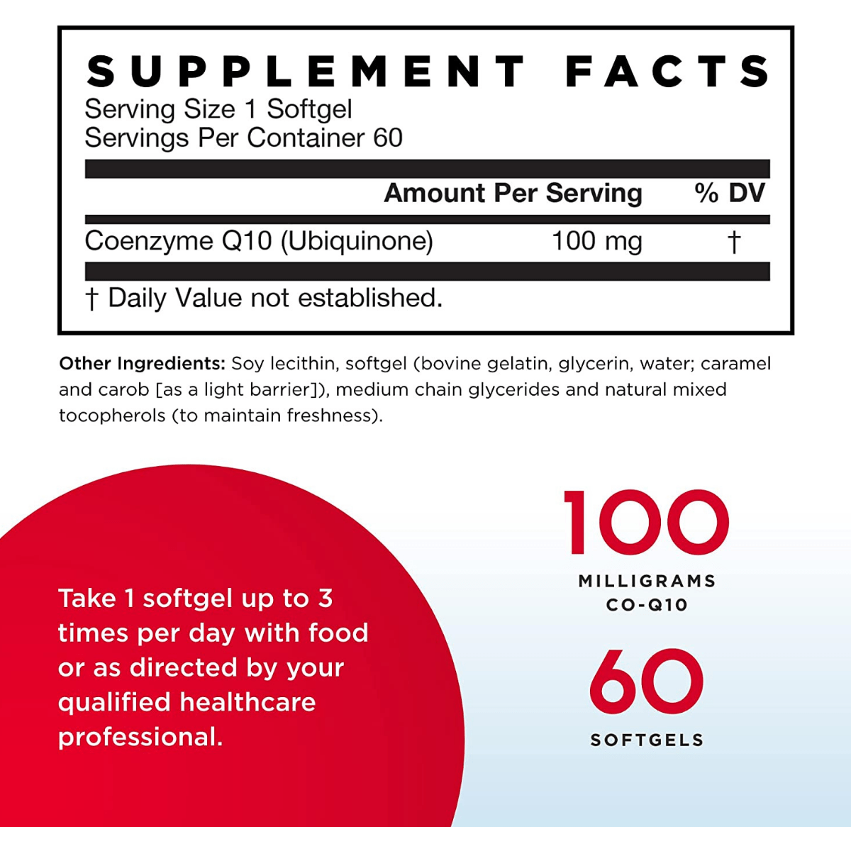 Jarrow Formulas Co-Q10 - 100 Mg - Haz Tu Pedido