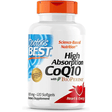Doctor’s Best CoQ10 With Bioperine - 120 Cápsulas Blandas - Haz Tu Pedido