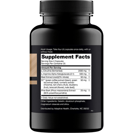 Nugenix Nitric Oxide Booster - 100 Cápsulas - Haz Tu Pedido