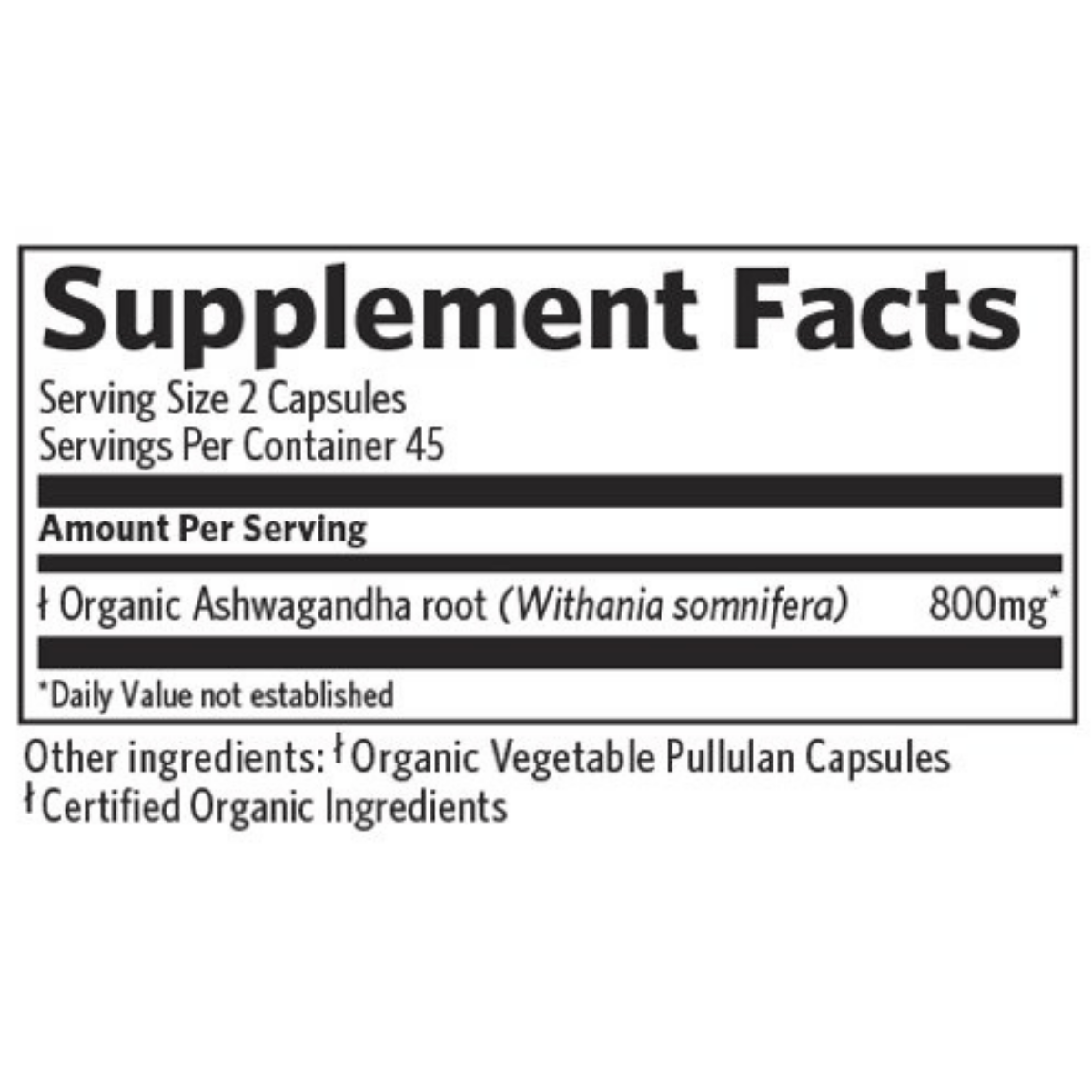 Organic India Ashwagandha - Haz Tu Pedido