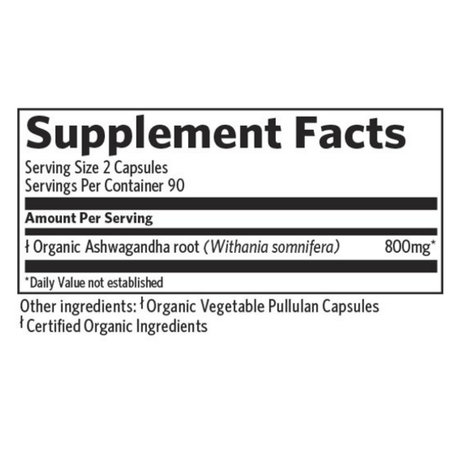 Organic India Ashwagandha - Haz Tu Pedido