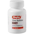 Rugby Zinc Sulfate - 220 mg - 100 Tabletas - Haz Tu Pedido