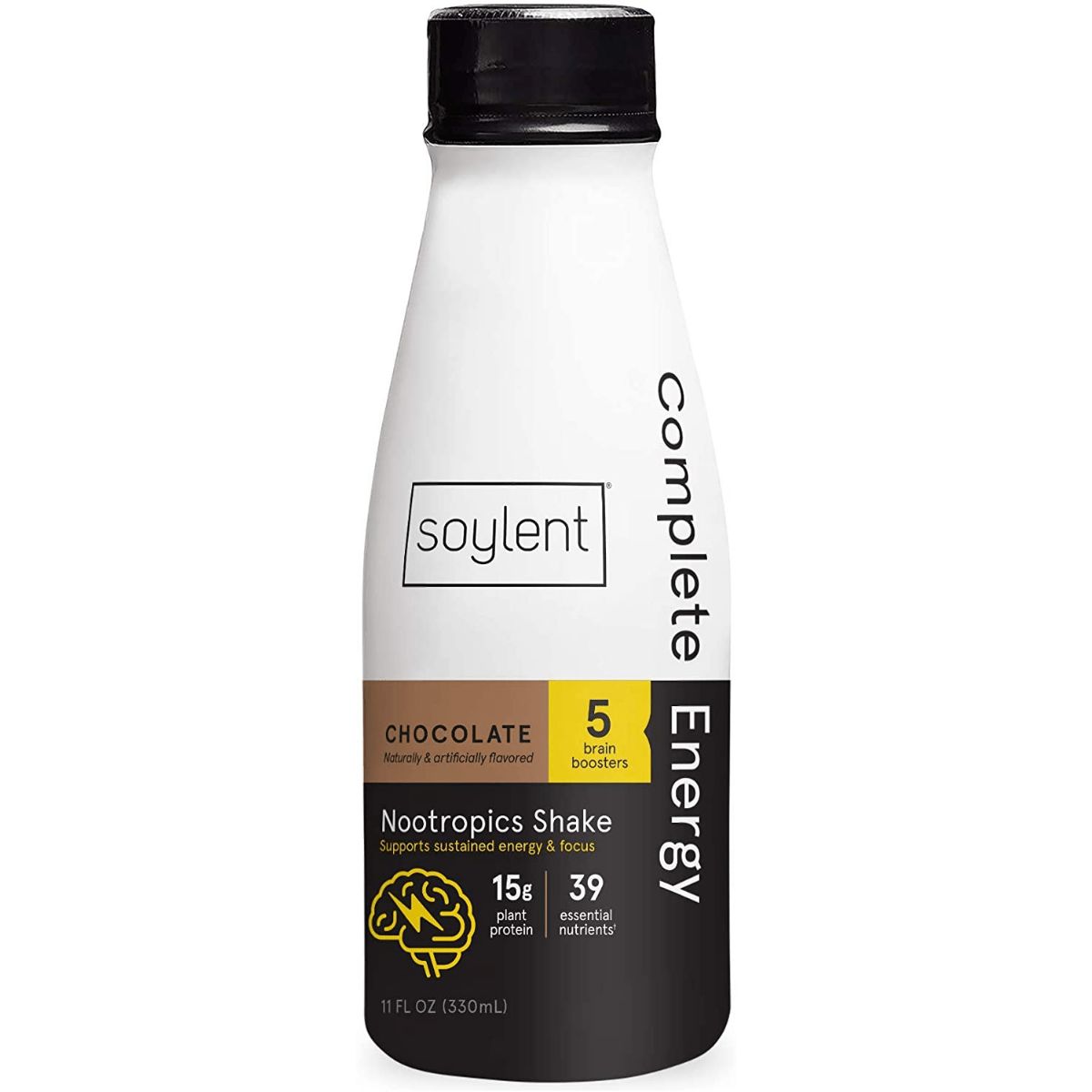 Soylent Batido Completo De Nootrópicos - 4 Unidades - Chocolate - 330 ml - Haz Tu Pedido