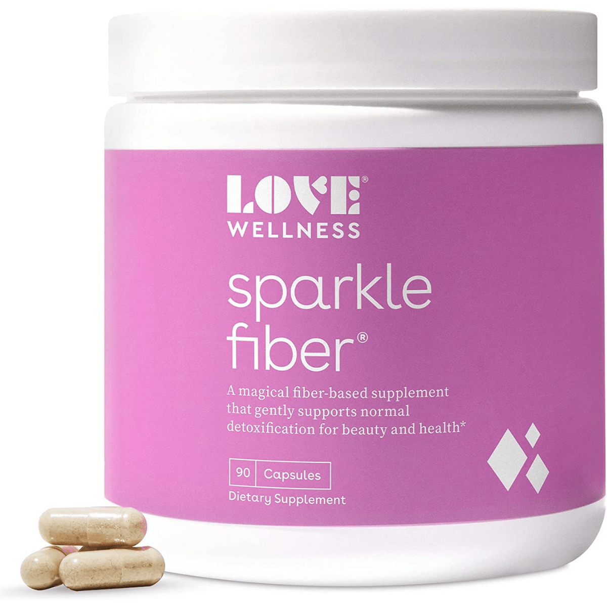 Love Wellness Sparkle Fiber - 90 Cápsulas - Haz Tu Pedido