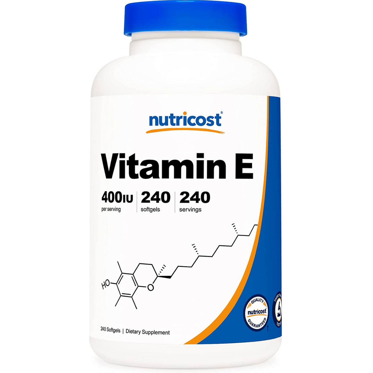 Nutricost Vitamin E 400 IU - 240 Cápsulas Blandas - Haz Tu Pedido