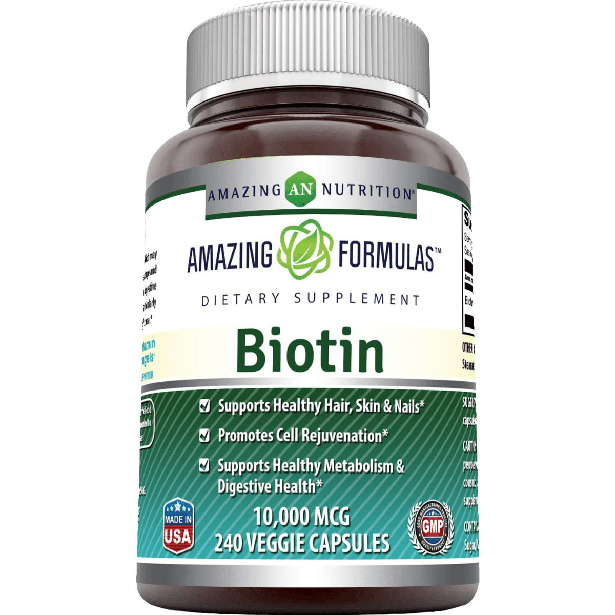 Amazing Nutrition Biotin 10000 mcg - Haz Tu Pedido
