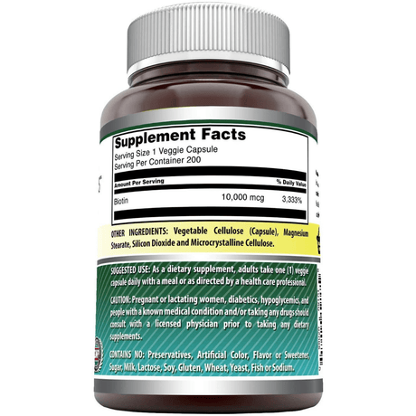 Amazing Nutrition Biotin 10000 mcg - Haz Tu Pedido
