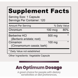 Simply Natures Pure Berberine HCl 500 mg - 120 Cápsulas Vegetales - Haz Tu Pedido