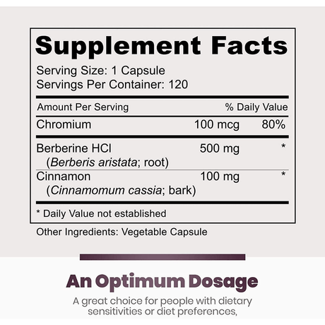 Simply Natures Pure Berberine HCl 500 mg - 120 Cápsulas Vegetales - Haz Tu Pedido