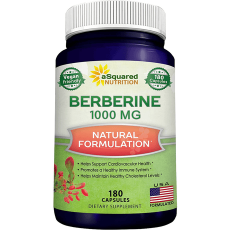 aSquared Nutrition Berberine 1000 mg - 180 Cápsulas - Haz Tu Pedido