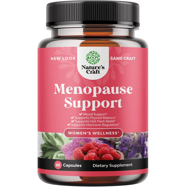 Natures Craft Menopause Support - 60 Cápsulas - Haz Tu Pedido