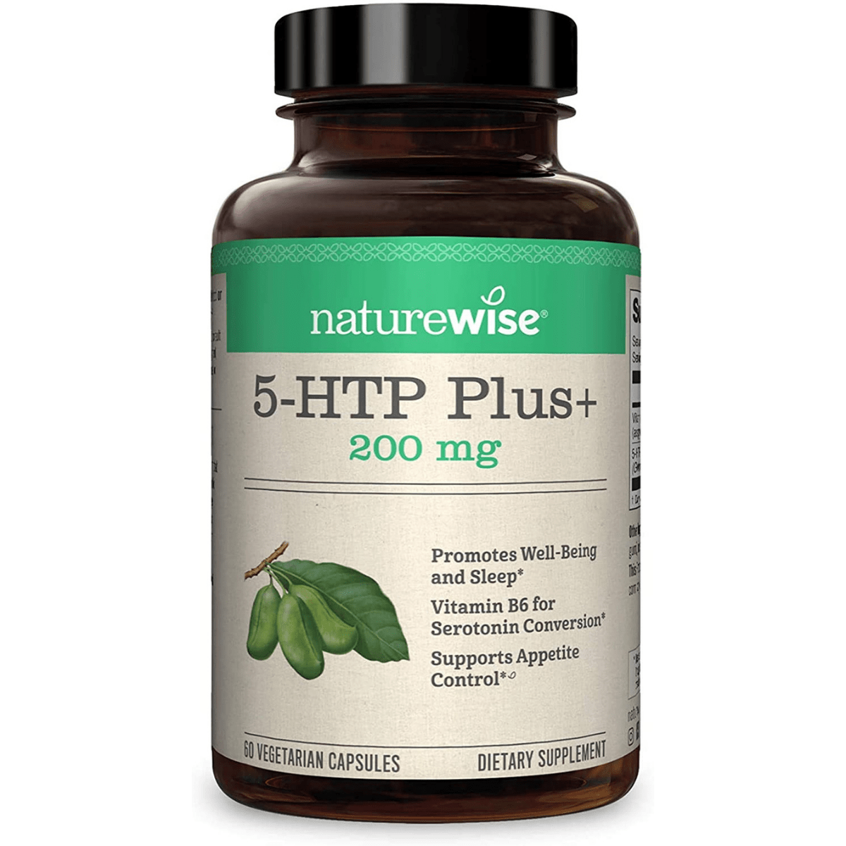 NatureWise 5-HTP Puls + Vitamin B6 - 60 Cápsulas Vegetarianas - Haz Tu Pedido