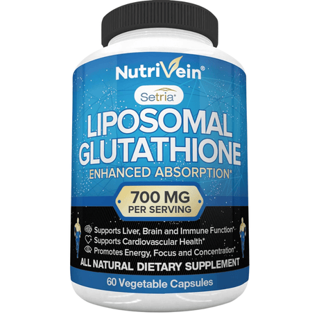 Nutrivein Setria Liposomal Glutathione 700 mg - 60 Cápsulas Vegetales - Haz Tu Pedido