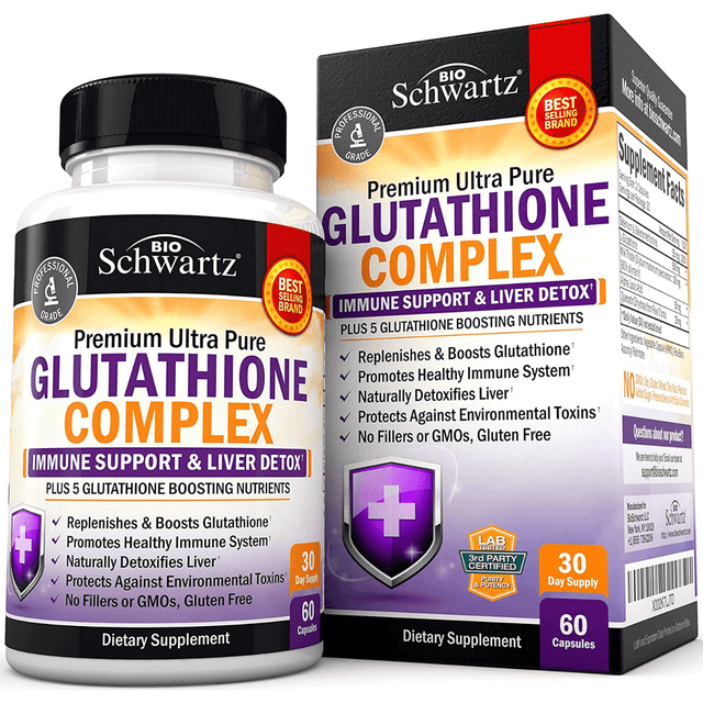 BioSchwartz Glutathione Complex - 60 Cápsulas - Haz Tu Pedido