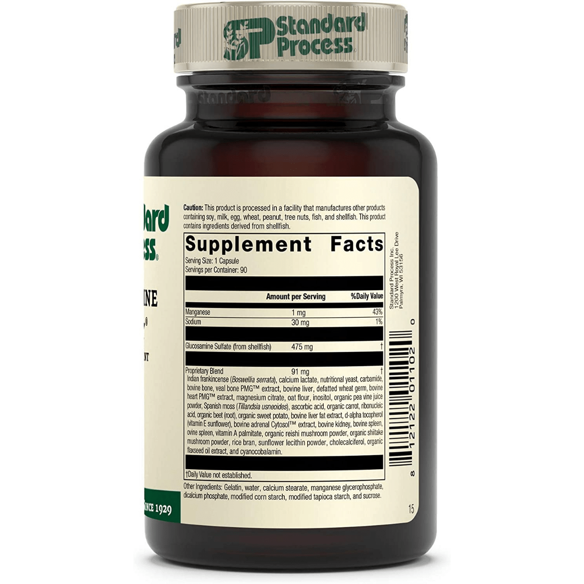 Standard Process Glucosamine - 90 Cápsulas - Haz Tu Pedido