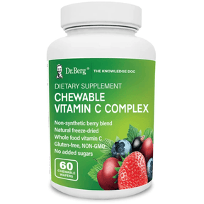 Dr.Berg Vitamin C Complex - 60 Obleas Masticables - Haz Tu Pedido