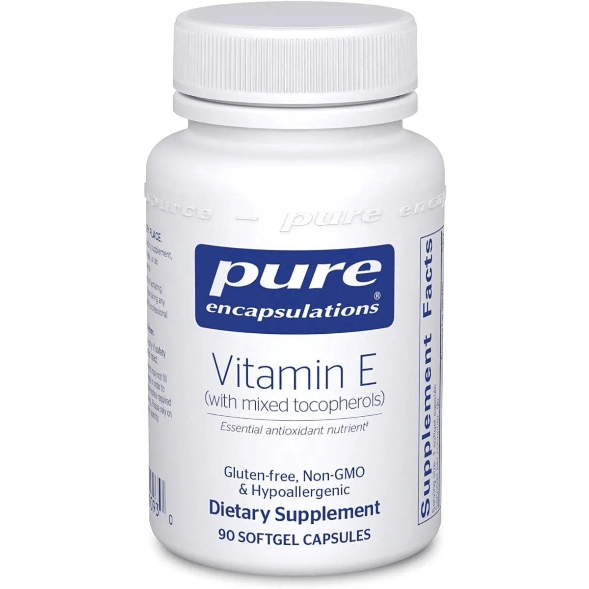 Pure Encapsulations Vitamin E (with Mixed Tocopherols) - Haz Tu Pedido