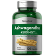 Piping Rock Ashwagandha 4500 mg - 120 Cápsulas de Liberación Rápida - Haz Tu Pedido