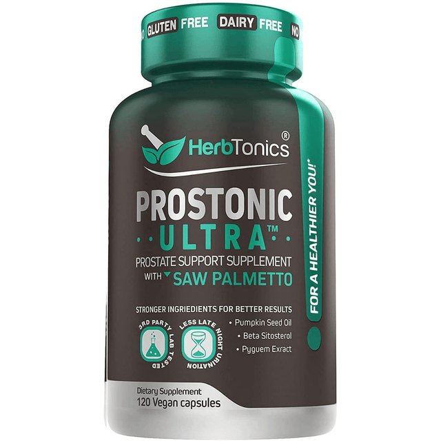 Herbtonics Prostonic Ultra - 120 Cápsulas Vegetarianas - Haz Tu Pedido