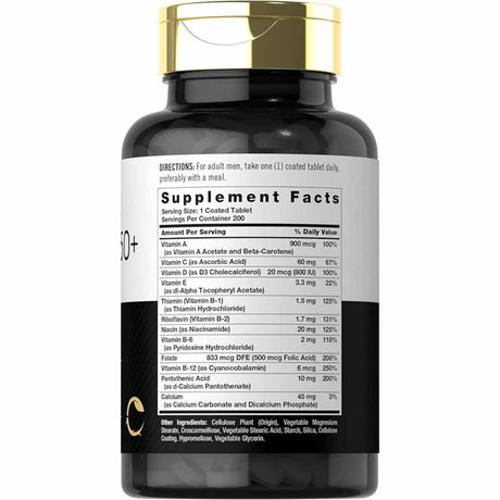 Carlyle Multivitamin for Men 50 - 200 Comprimidos Recubiertos