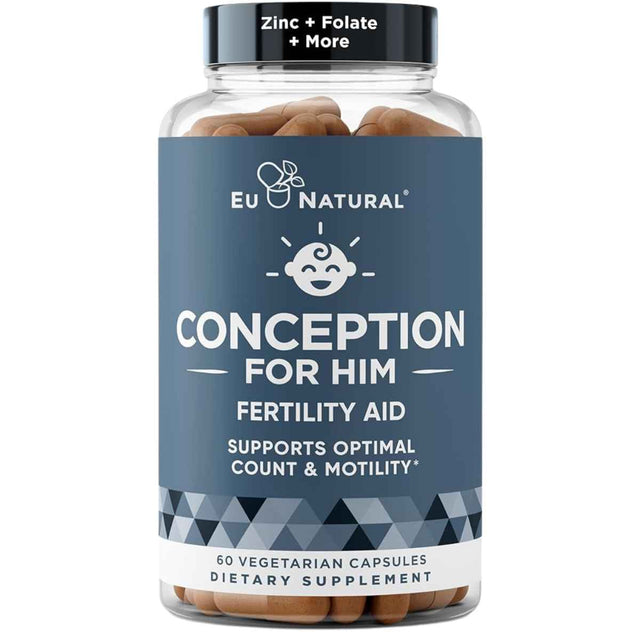 Eu Natural Conception Men - 60 Cápsulas Vegetarianas - Haz Tu Pedido