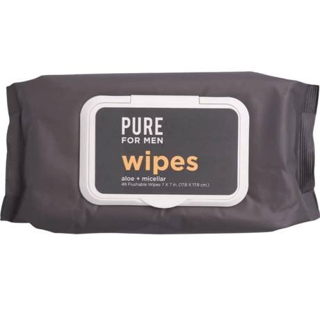 Pure for Men 48 Flushable Wipes - Haz Tu Pedido
