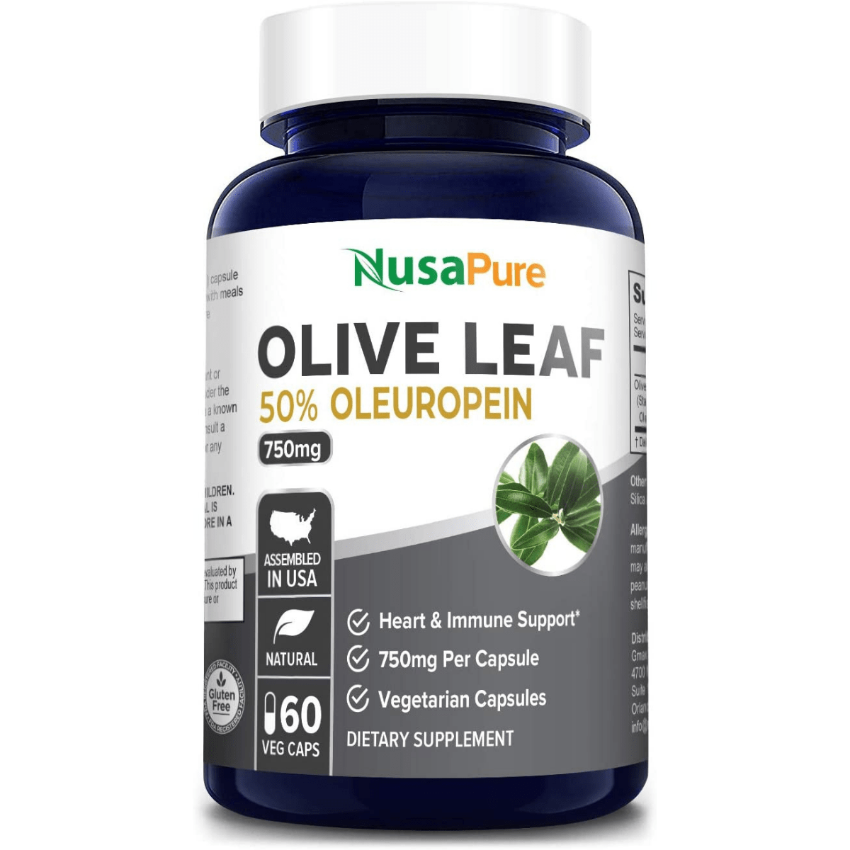 NusaPure Olive Leaf Extract - Haz Tu Pedido