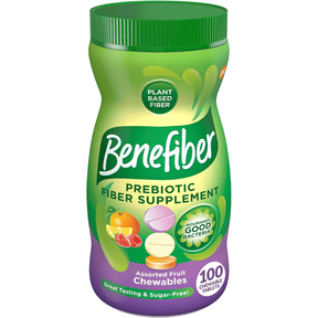 Benefiber Prebiotic Fiber - 100 Masticables - Haz Tu Pedido