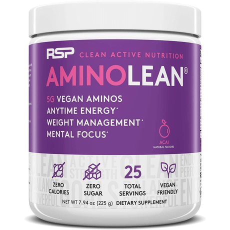 RSP Nutrition Vegan AminoLean - 225 g - Haz Tu Pedido