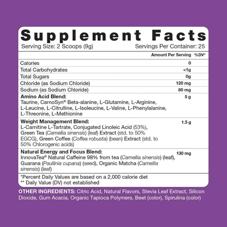 RSP Nutrition Vegan AminoLean - 225 g - Haz Tu Pedido