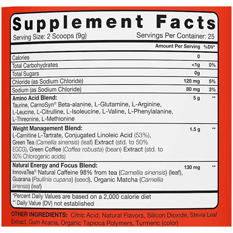 RSP Nutrition Vegan AminoLean - 225 g - Haz Tu Pedido