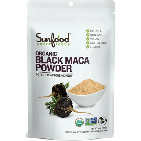 Sunfood Superfoods Black Maca - 113 g - Haz Tu Pedido