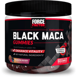 Force Factor Black Maca & Bioperine - 60 Gomitas - Haz Tu Pedido