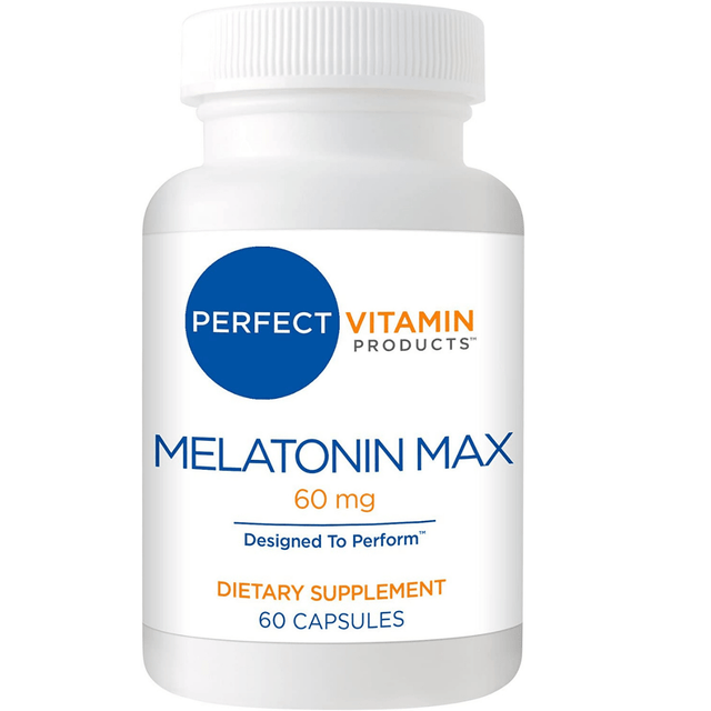 Perfect Vitamin Products Melatonina máxima - 60 Cápsulas - Haz Tu Pedido