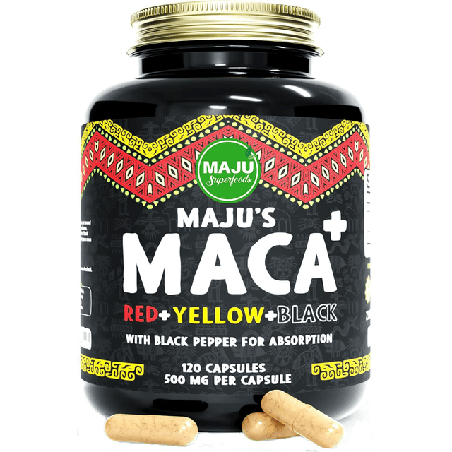 Maju Superfoods Maca Plus - 120 Cápsulas - Haz Tu Pedido