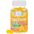 Nature's nutrition Calcio con Vitamina D3 - 60 Gomitas - Haz Tu Pedido