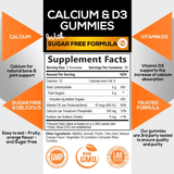 Nature's nutrition Calcio con Vitamina D3 - 60 Gomitas - Haz Tu Pedido