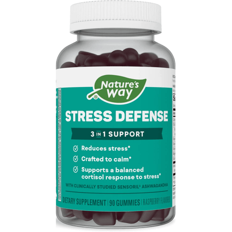 Natures Way Stress Defense - 90 Gomitas - Haz Tu Pedido