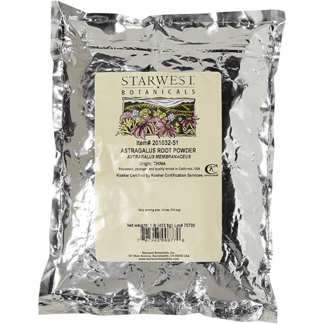 Starwest Botanicals Astragalus Root - 453 g - Haz Tu Pedido