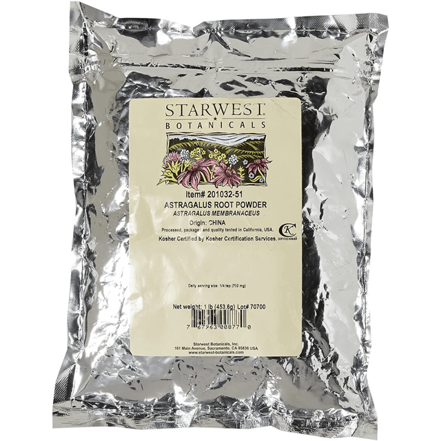 Starwest Botanicals Astragalus Root - 453 g - Haz Tu Pedido