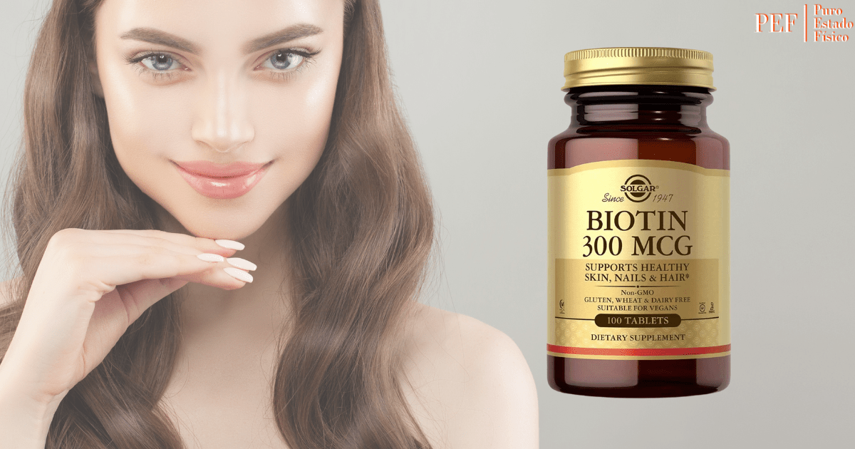 Solgar Biotin 300 mcg - 100 Tabletas - Haz Tu Pedido