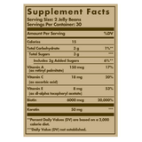 Solgar Hair, Skin & Nails 6000 mcg - Fruta Mezclada - 60 Frijolitos confitados - Haz Tu Pedido