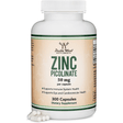 Double Wood Zinc Picolinate 50 mg - 300 Cápsulas - Haz Tu Pedido