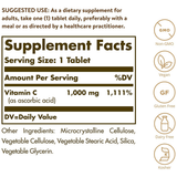 Solgar Vitamin C 1000 mg - 90 Tabletas - Haz Tu Pedido