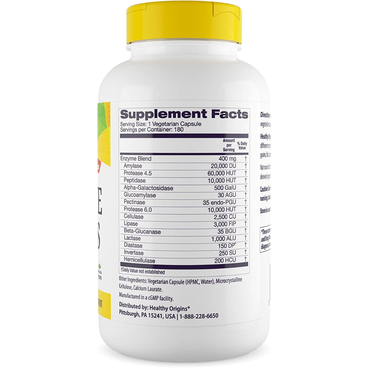 Healthy Origins Digestive Enzymes - Haz Tu Pedido