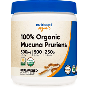 Nutricost Mucuna Pruriens - Sin Sabor - 250 g - Haz Tu Pedido