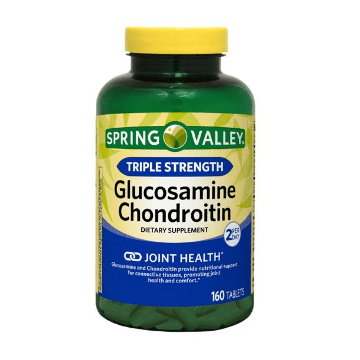 Spring Valley Glucosamine Chondroitin - 160 Tabletas - Haz Tu Pedido