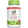 MaryRuth Organics Vitamin D3 + Vitamin B12 - Frambuesa - 60 Gomitas - Haz Tu Pedido