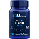 Life Extension  No Flush Niacin 640 mg - 100 Cápsulas - Haz Tu Pedido