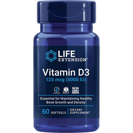Life Extension Vitamin D3 5,000 IU - Haz Tu Pedido